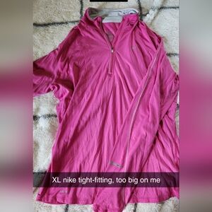 nike tight-fitting top